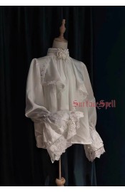 Surface Spell Gothic Lady Snake Blouse(Full Payment Without Shipping)